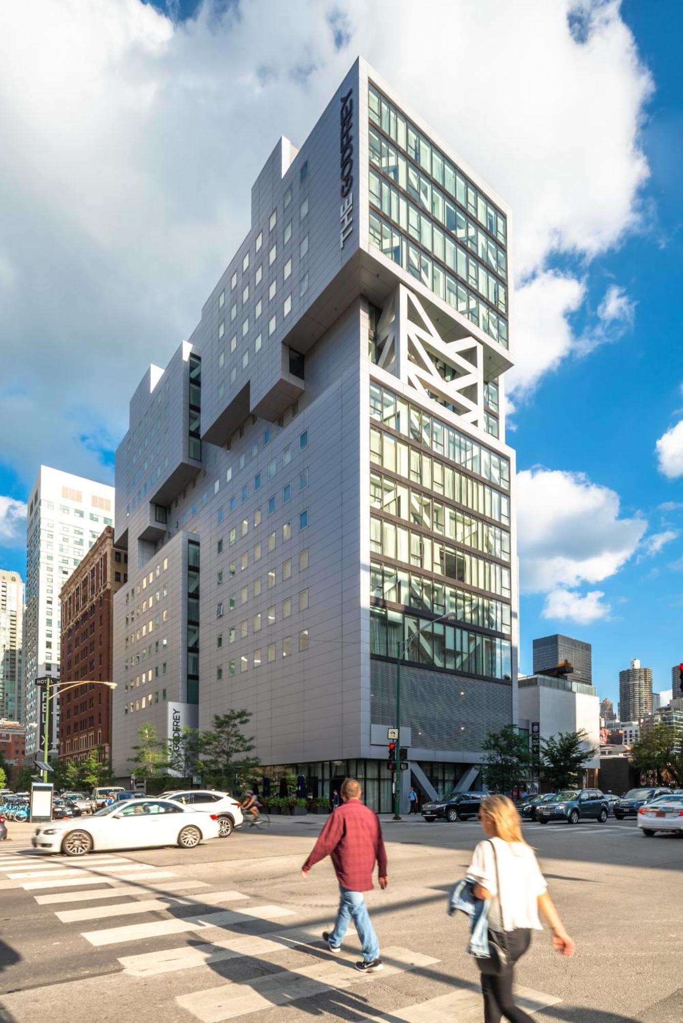 Godfrey Hotel Chicago Exterior foto
