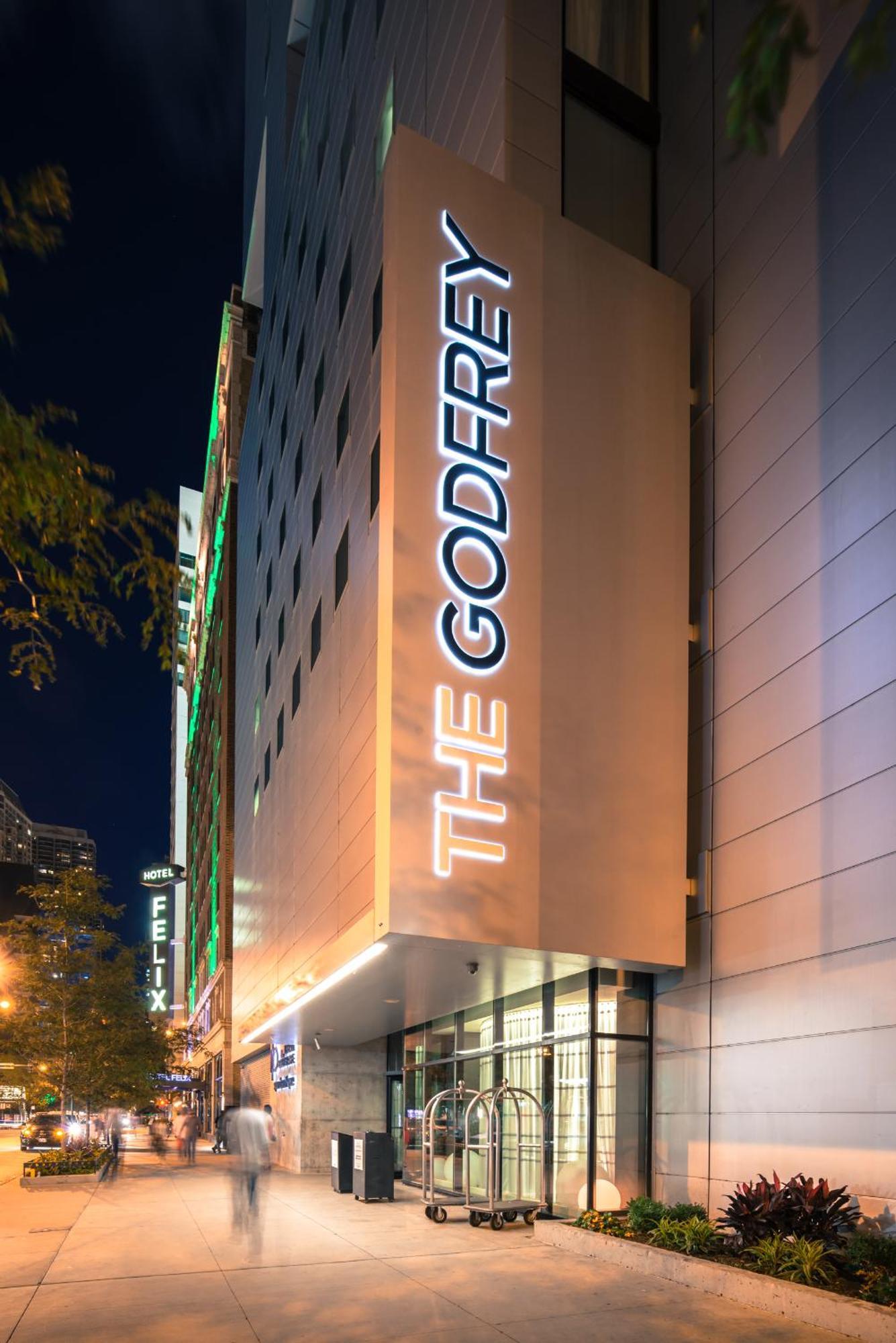 Godfrey Hotel Chicago Exterior foto